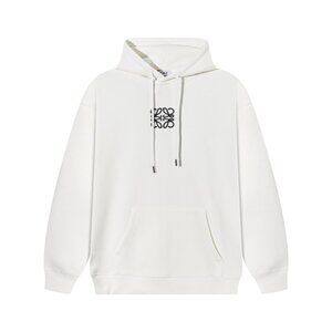 LOEWE Unisex Embroidered Hooded Sweatshirt